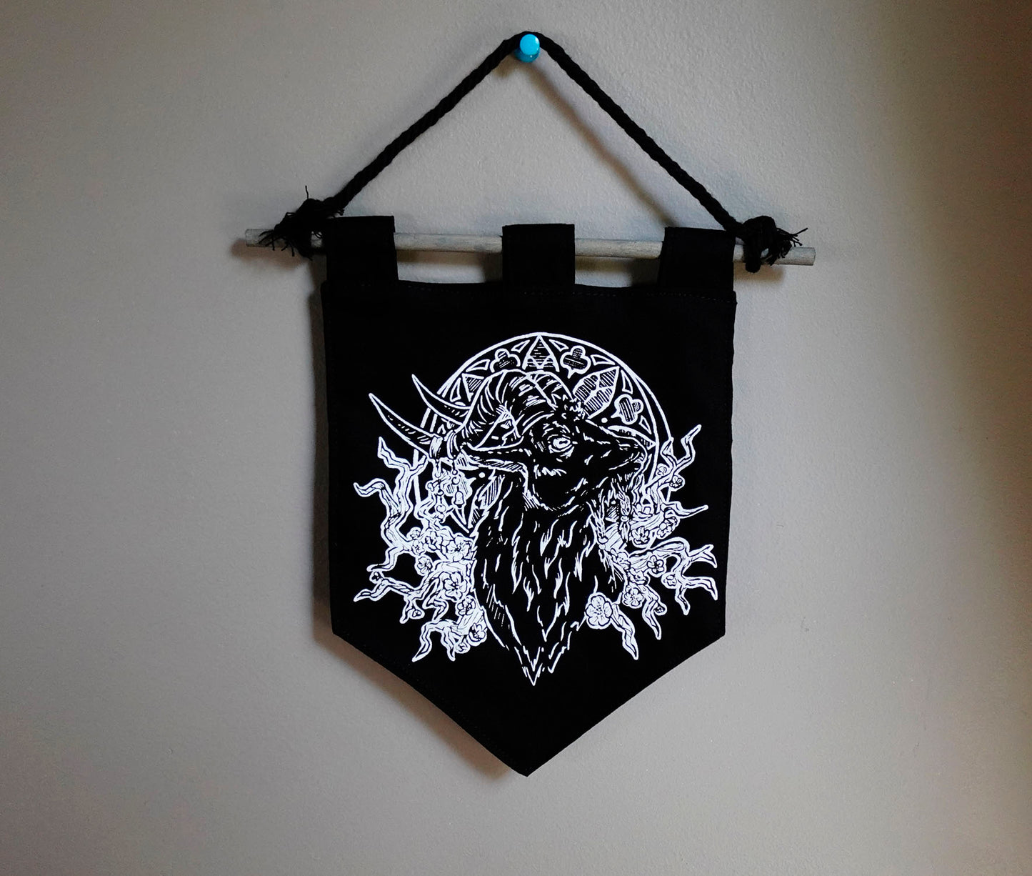 New Black Phillip Bitty Banner