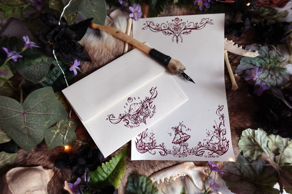Goblin Garden Complete Collection Goth Stationery Set
