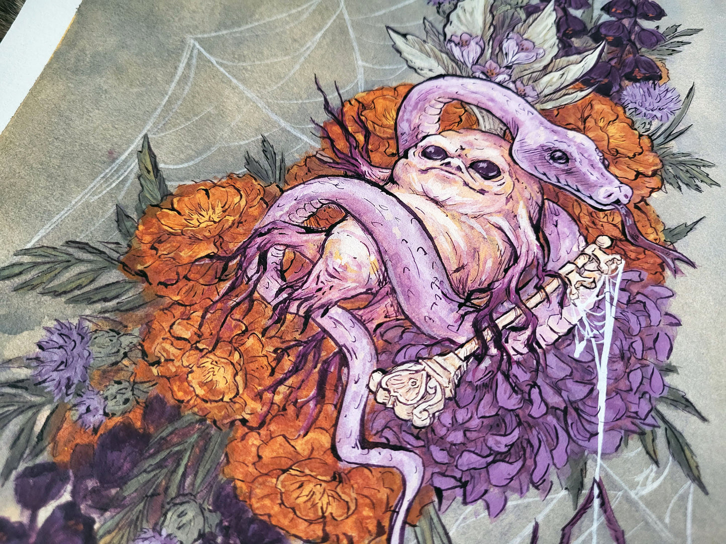 Mandrake Study Original Painting