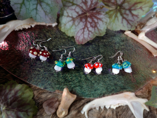 Mushroom Earring Sets