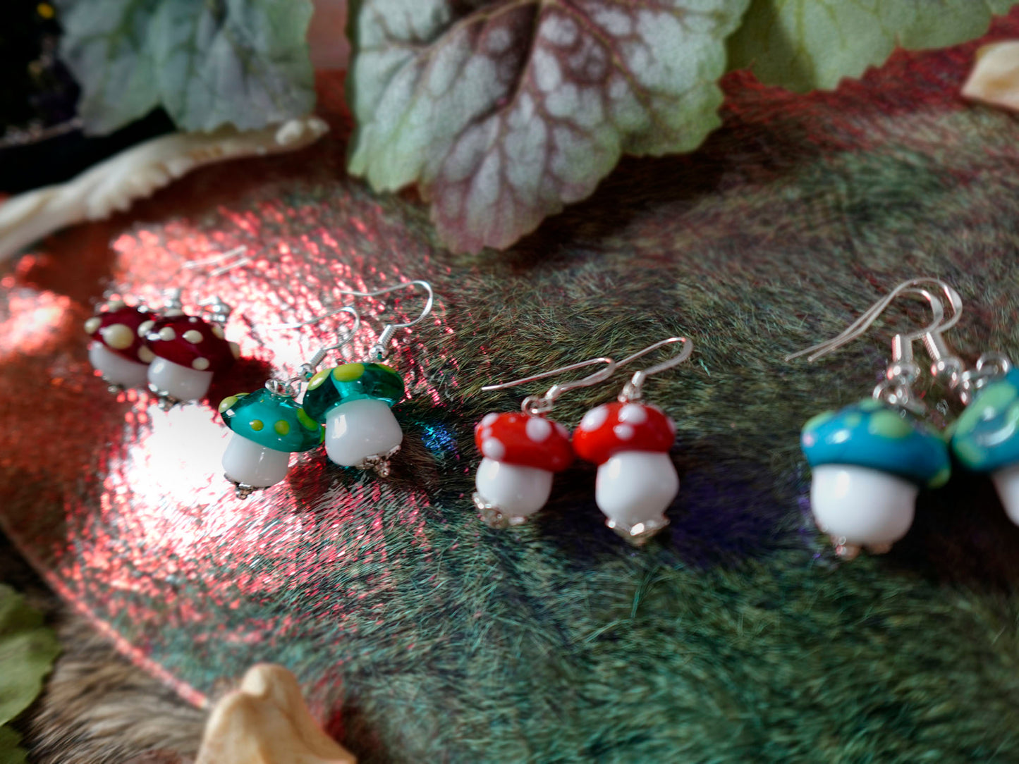 Mushroom Earring Sets