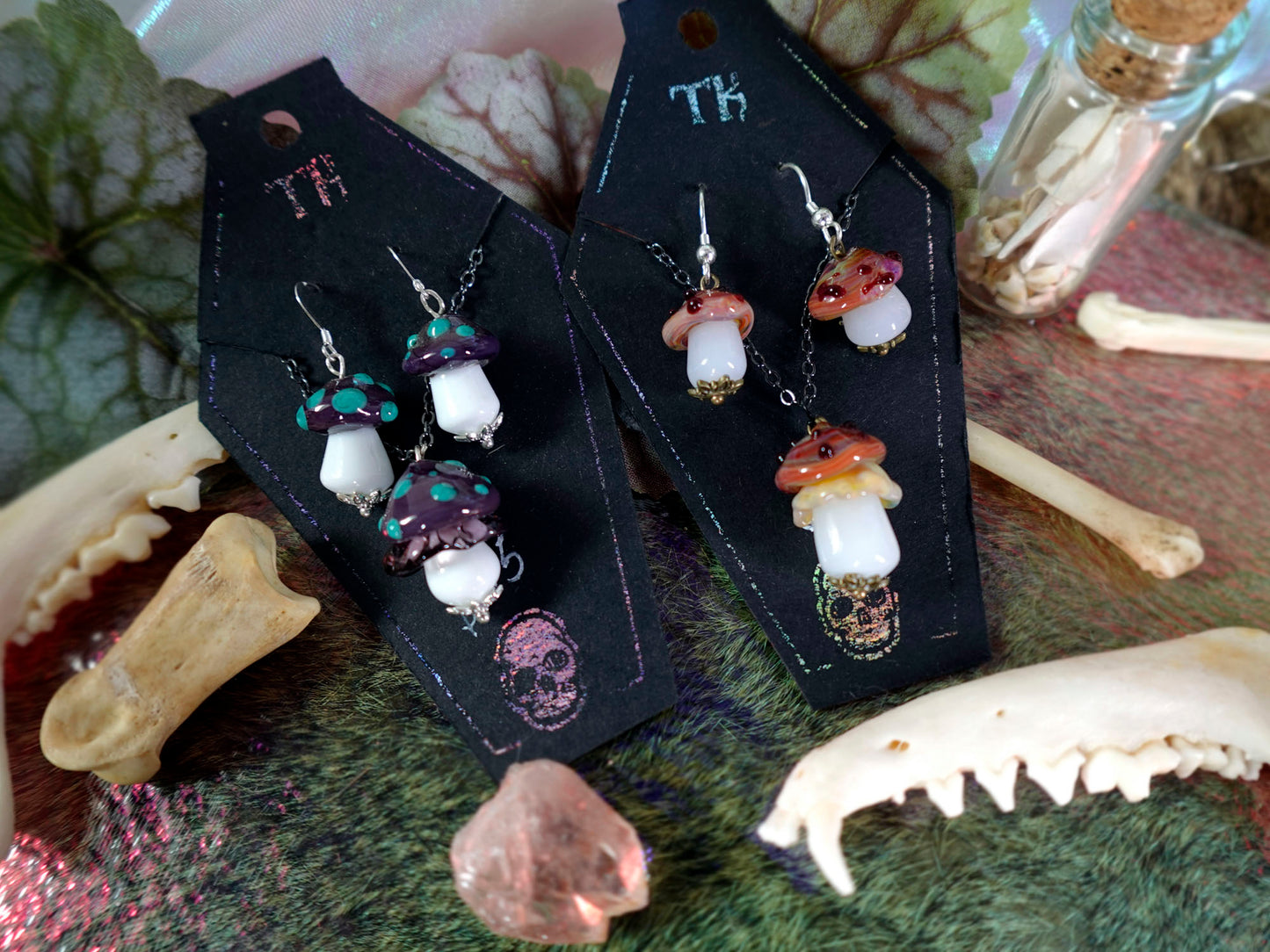 Mushroom Jewelry Sets