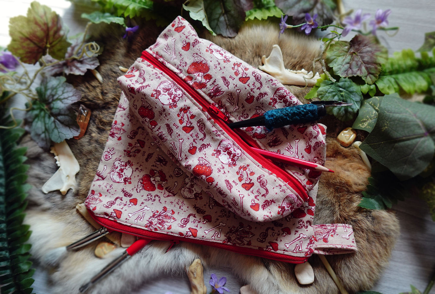Goblin Garden Pencil Pouches