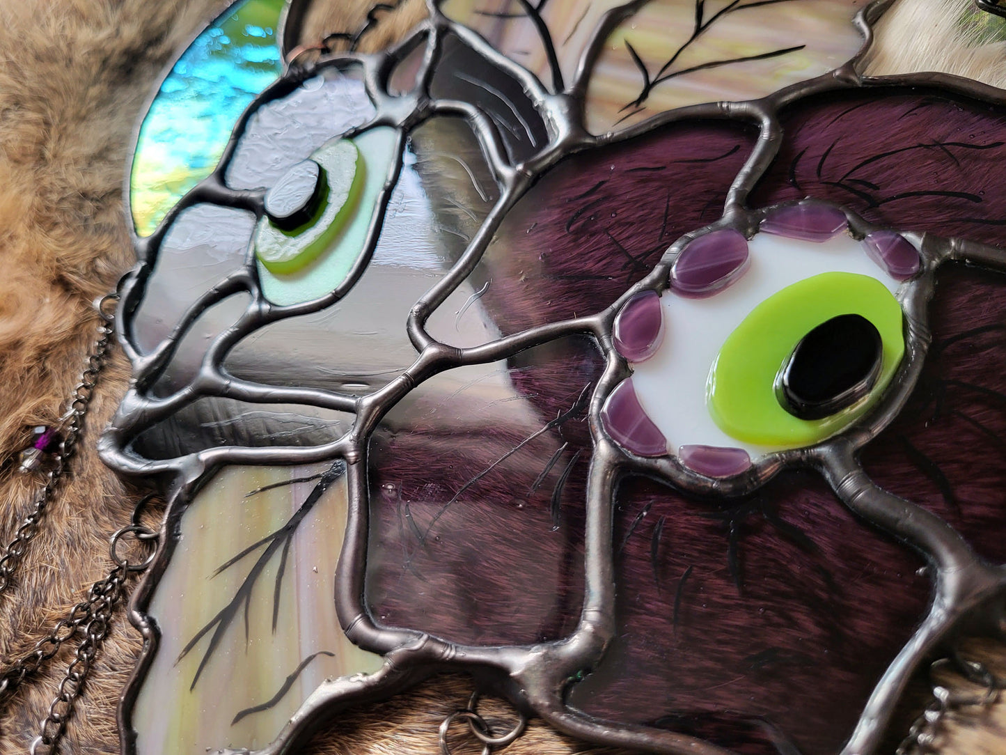 Sybil's Gaze Stained Glass Sun catchers