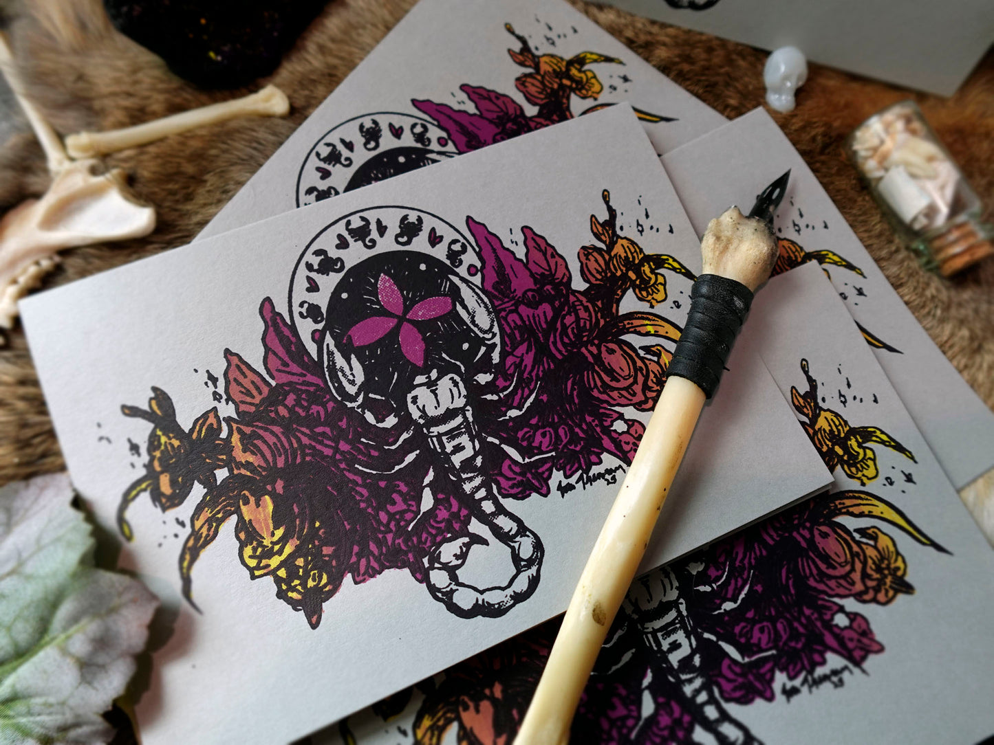 Little Scorpion Goth Stationery Set (Complete Collection)