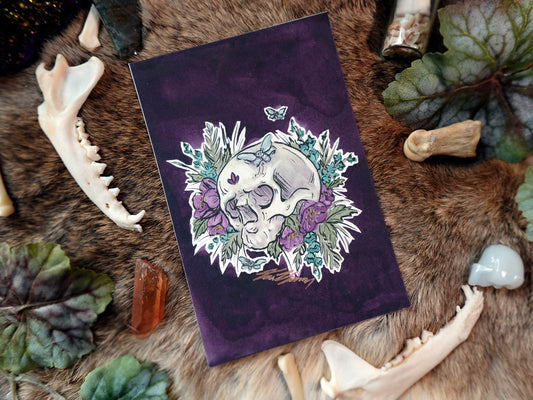 Spooky Skull Fine Art Print