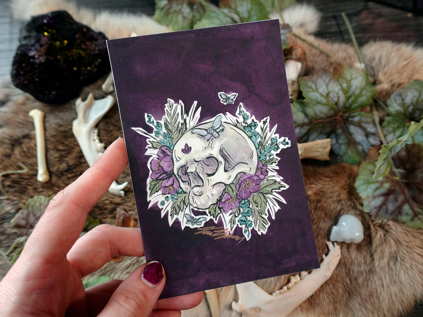 Skulls & Snakes Set Fine Art Prints