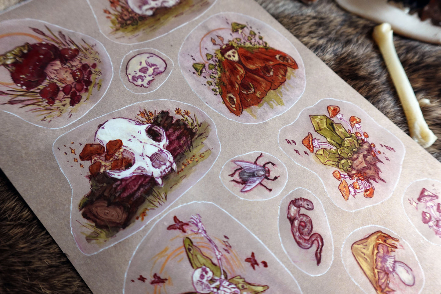 Goblin Garden Sticker Sheet