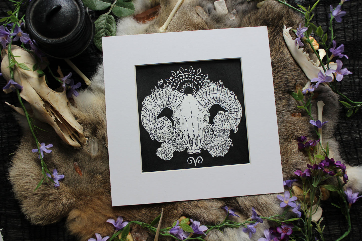Aries Original Drawing