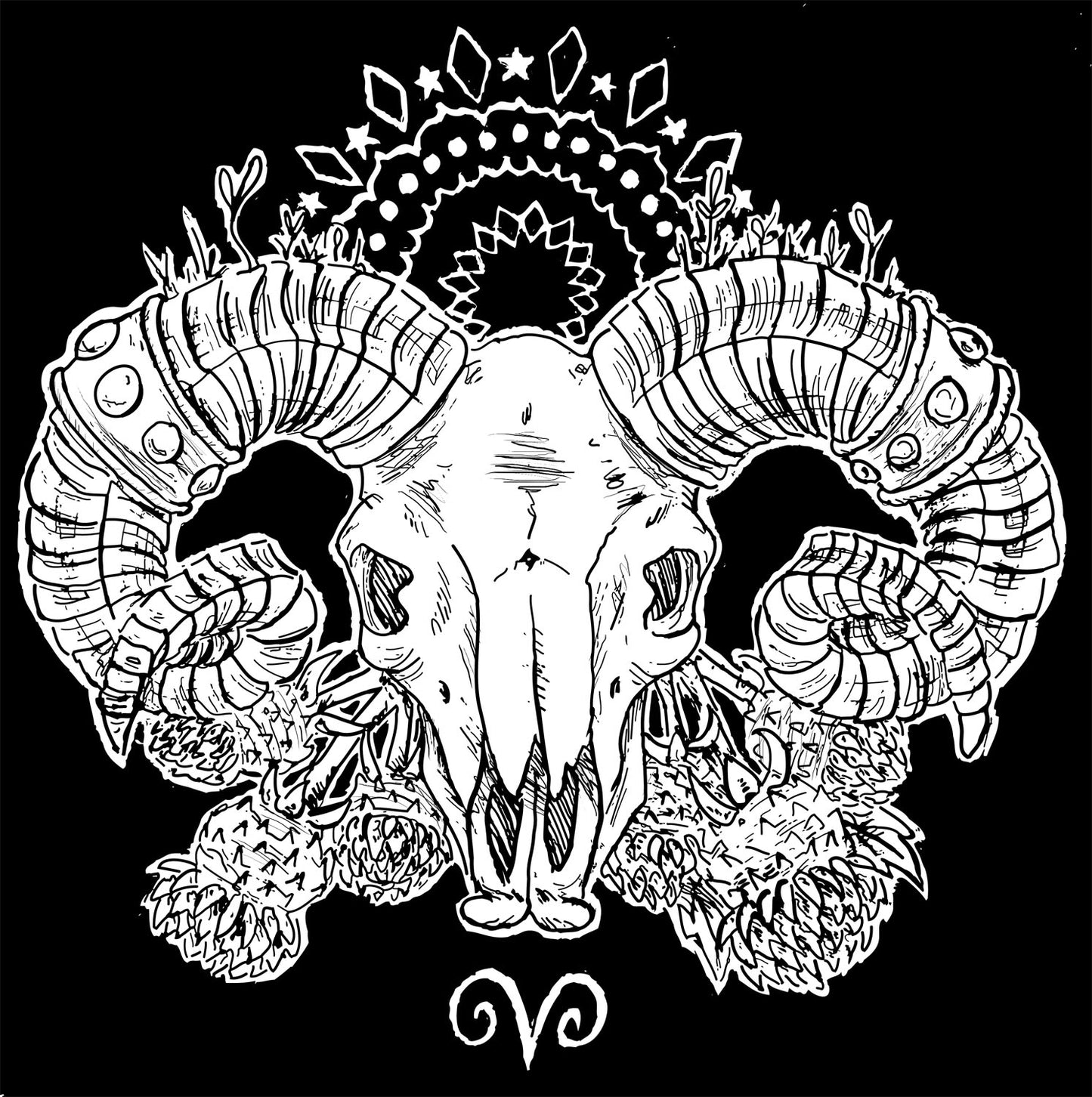 Aries Original Drawing