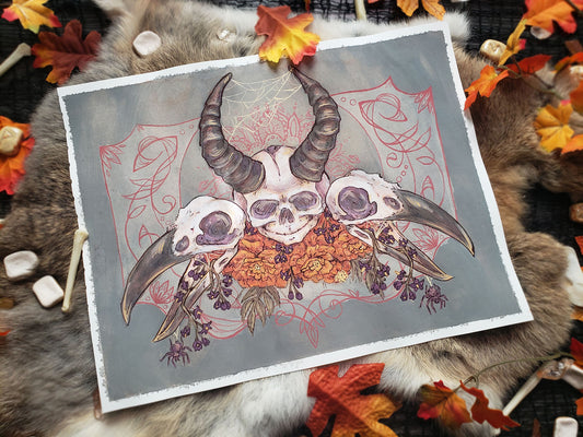 August Original Painting