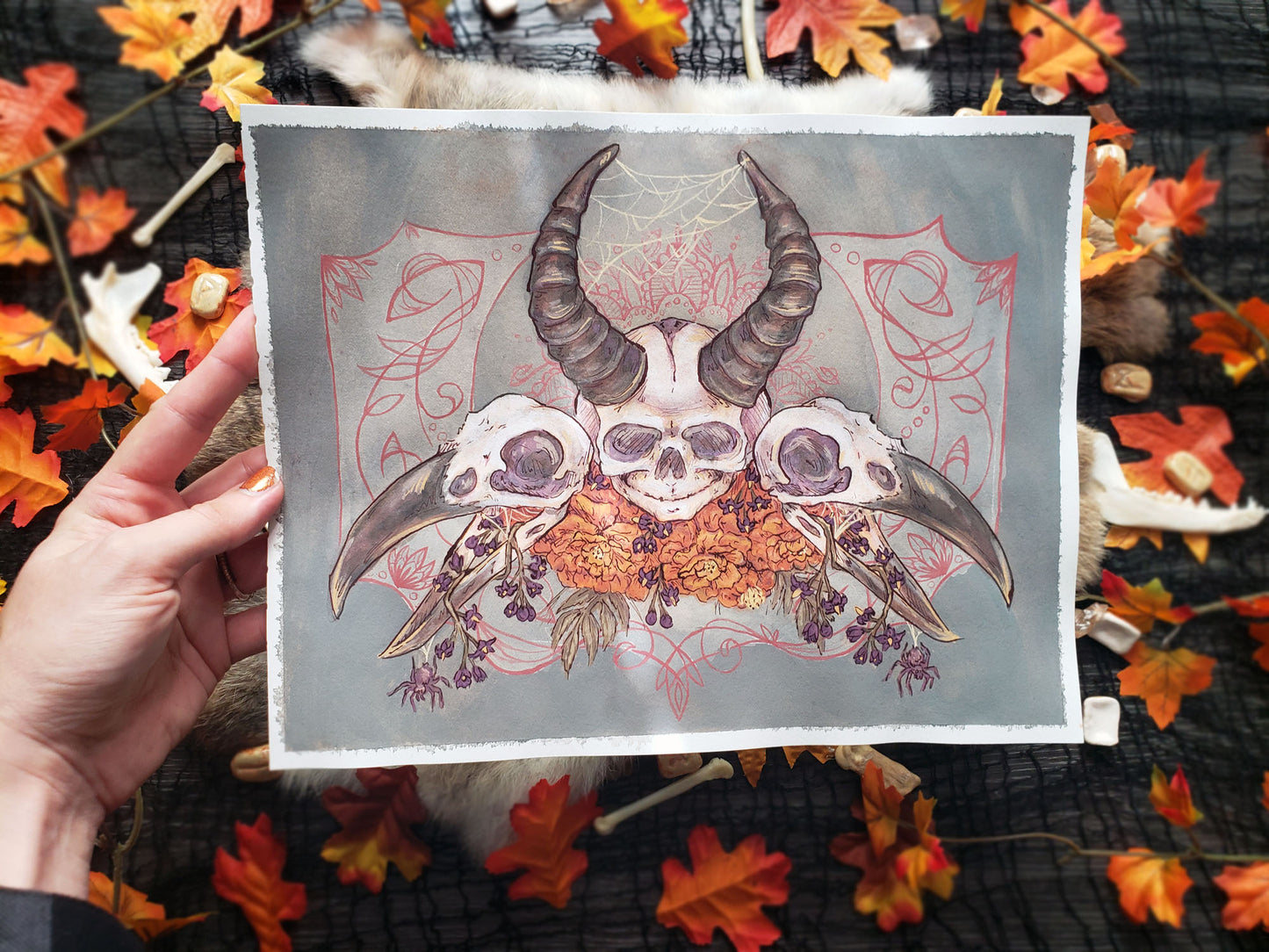 August Original Painting