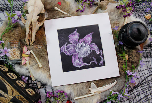 Ghost Flower Original Painting