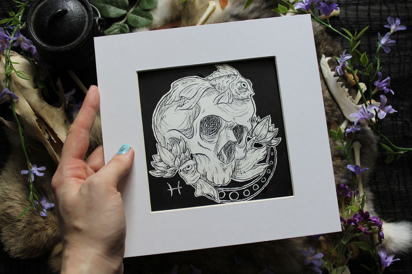 Taurus Original Drawing