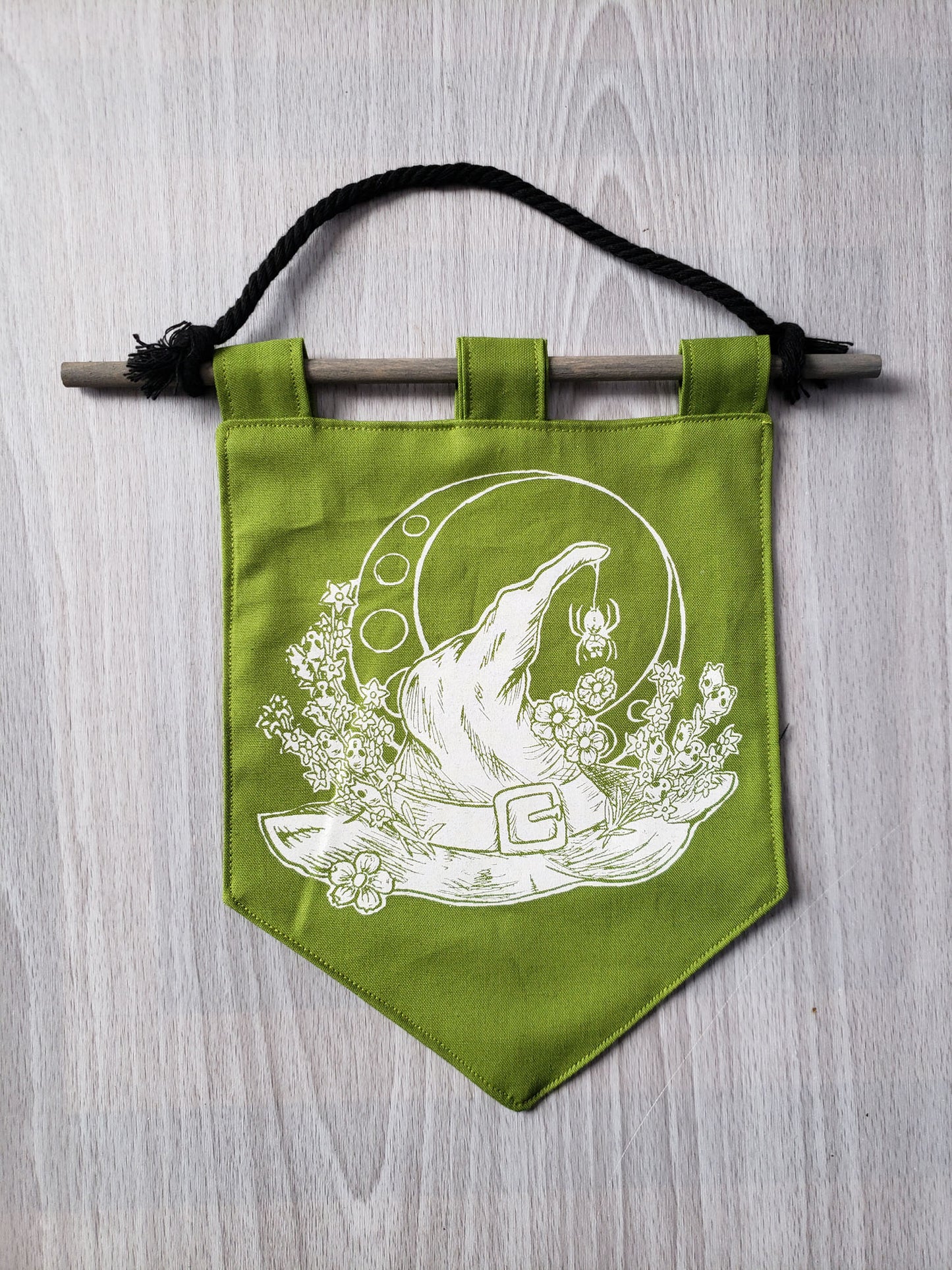 Halloween Witch Hat Bitty Banner