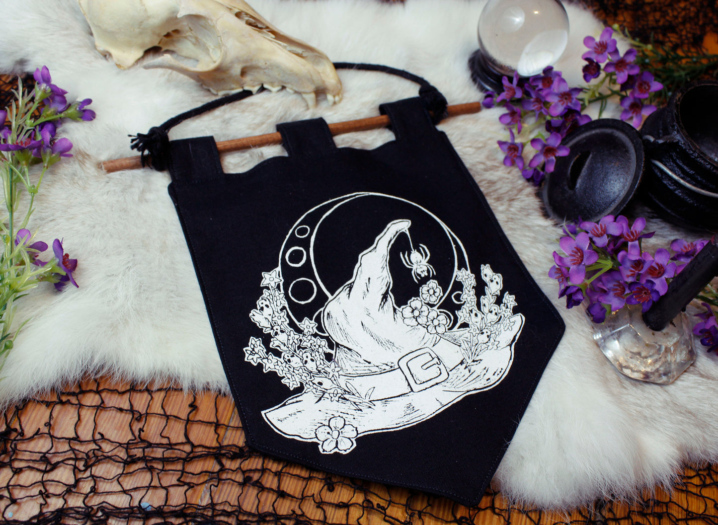 Halloween Witch Hat Bitty Banner
