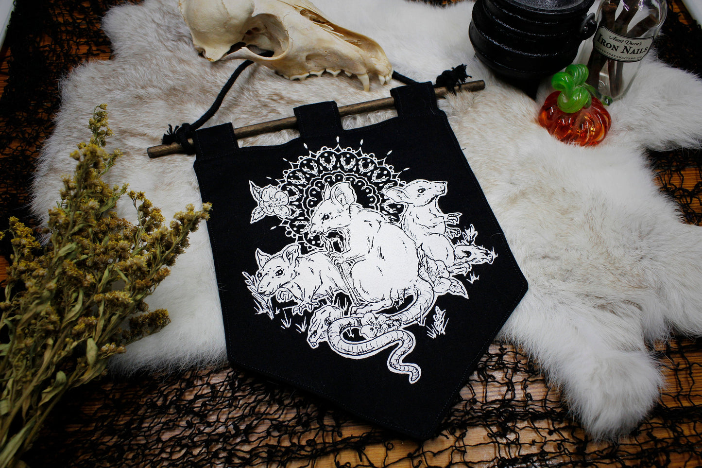 Rat Trio Bitty Banner