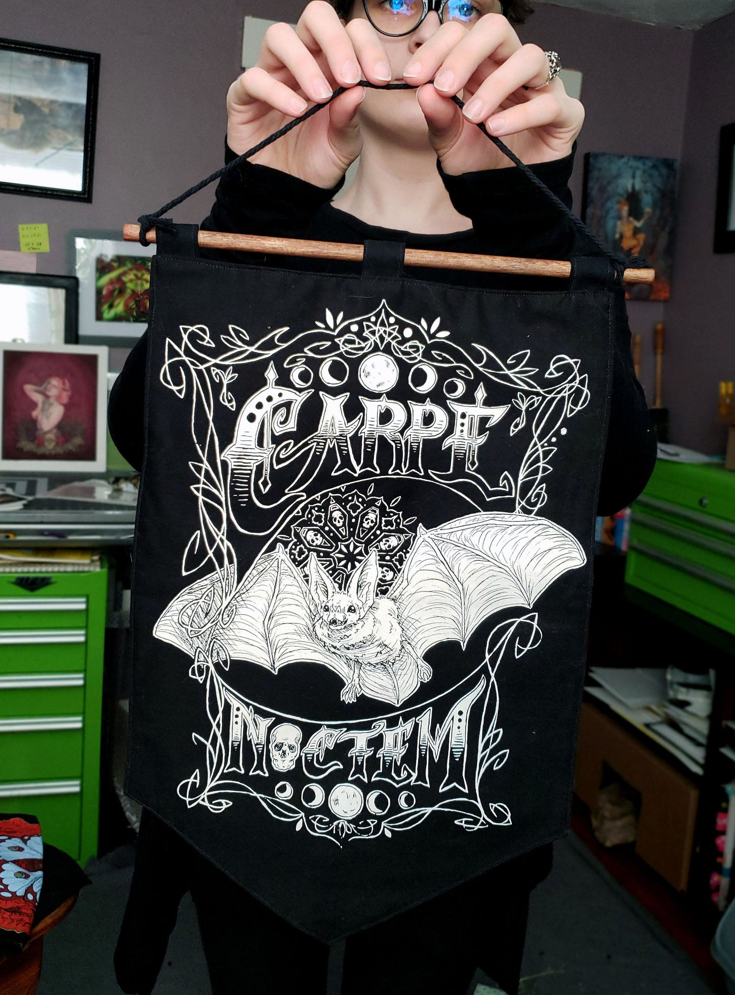 Carpe Noctem Batty Bigger Banner