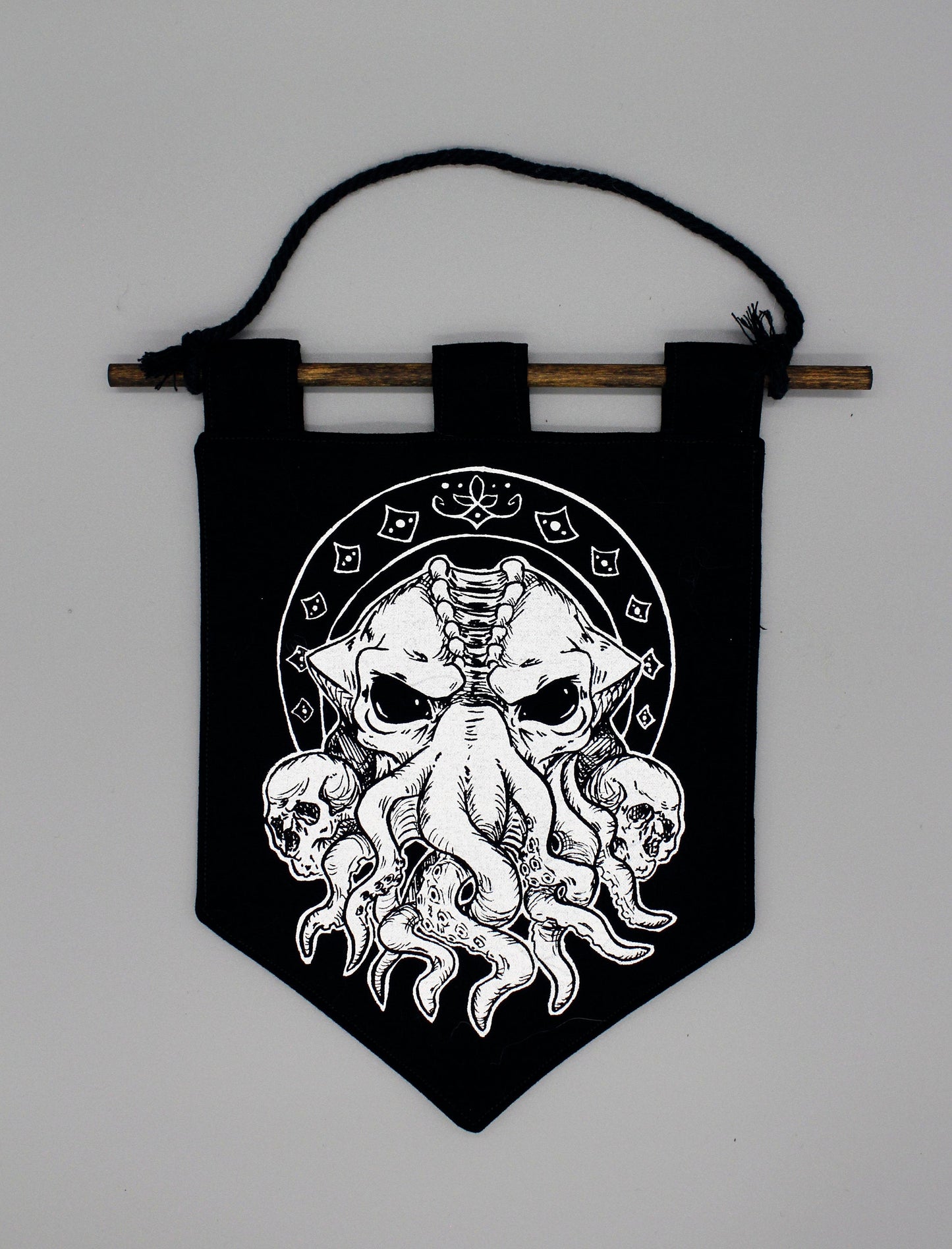 HP Lovecraft Monster Portrait and Cthulhu Banner Set