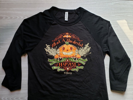 ONLY XS LEFT! A Wonderful Harvest Unisex Baseball Tee