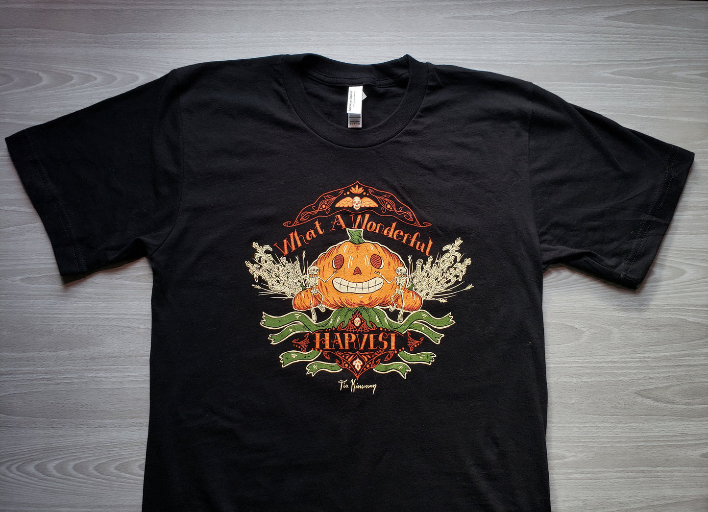 A Wonderful Harvest Black Unisex Shirt