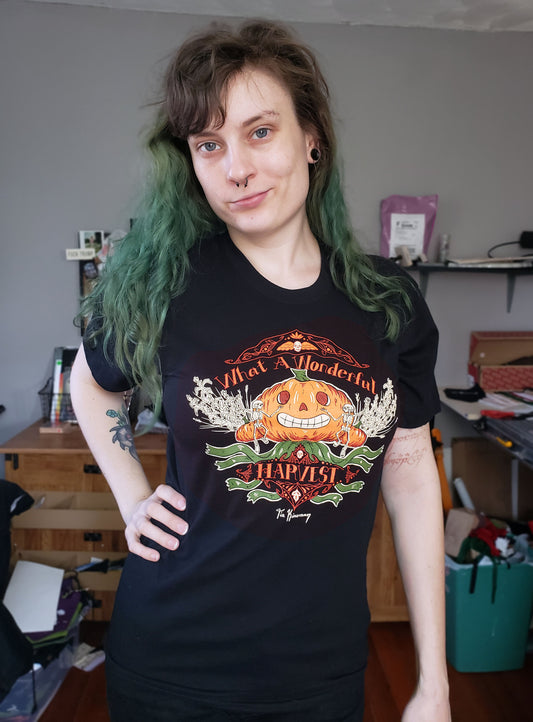 A Wonderful Harvest Black Unisex Shirt