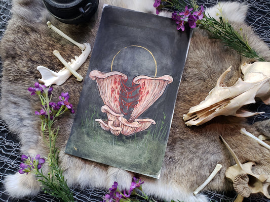 Lover's Grief Mayshroom Original Gouache Painting