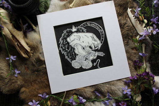 Leo Original Drawing