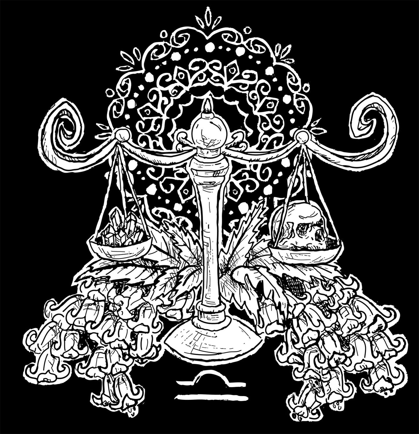 Libra Original Drawing