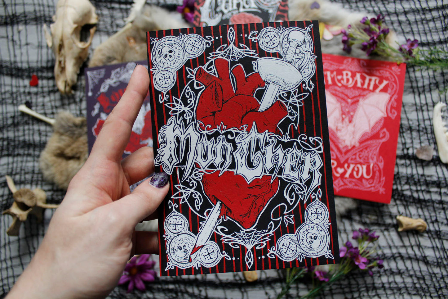 Addams Valentine Set (Postcards)
