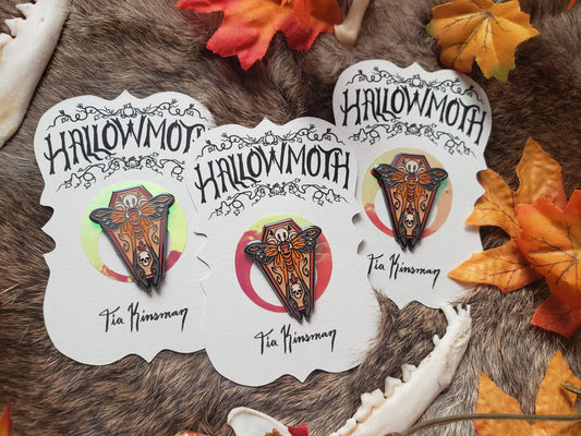 HallowMoth Enamel Pin