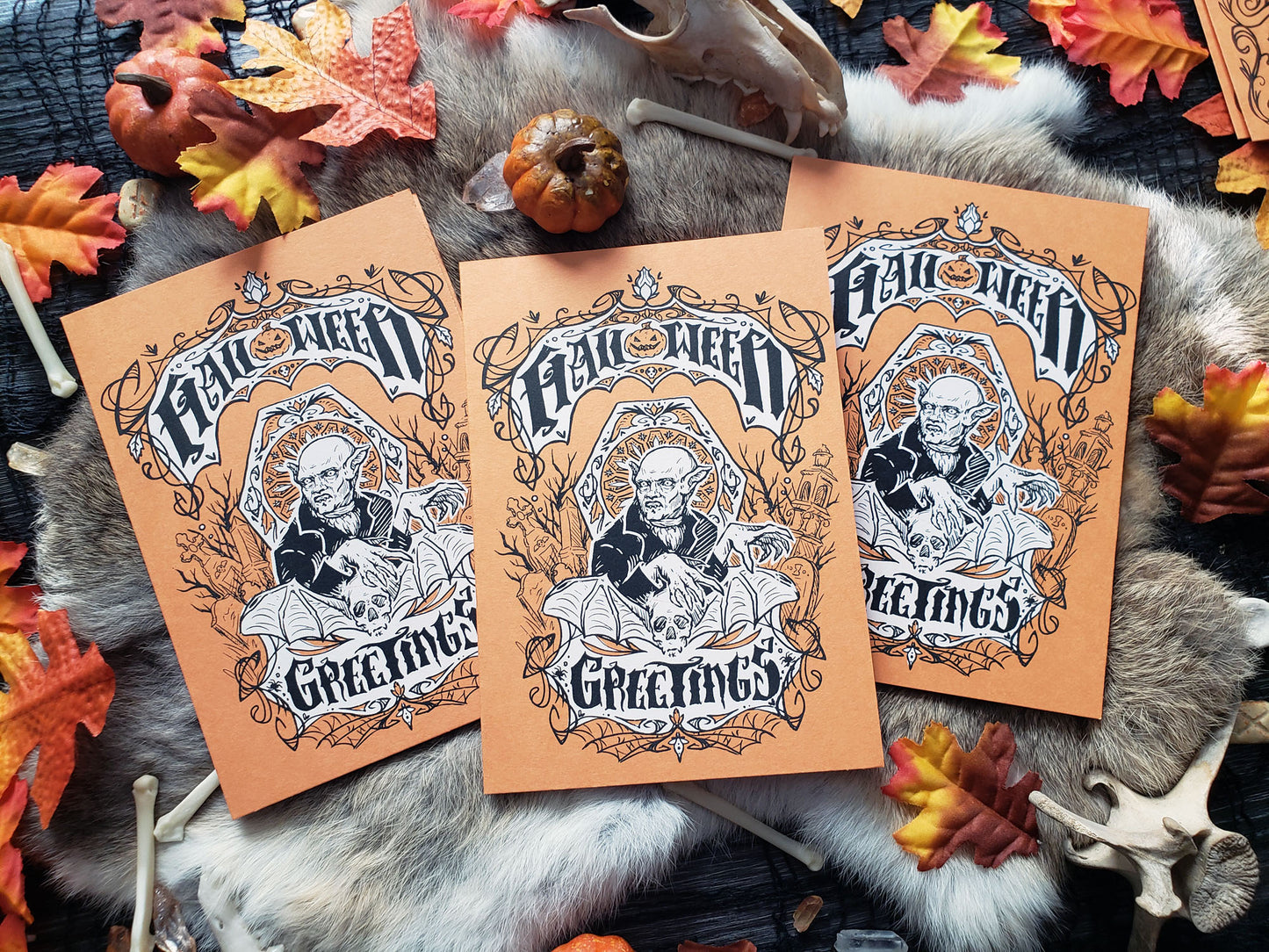 Nossie's Greetings! Halloween Greeting Cards