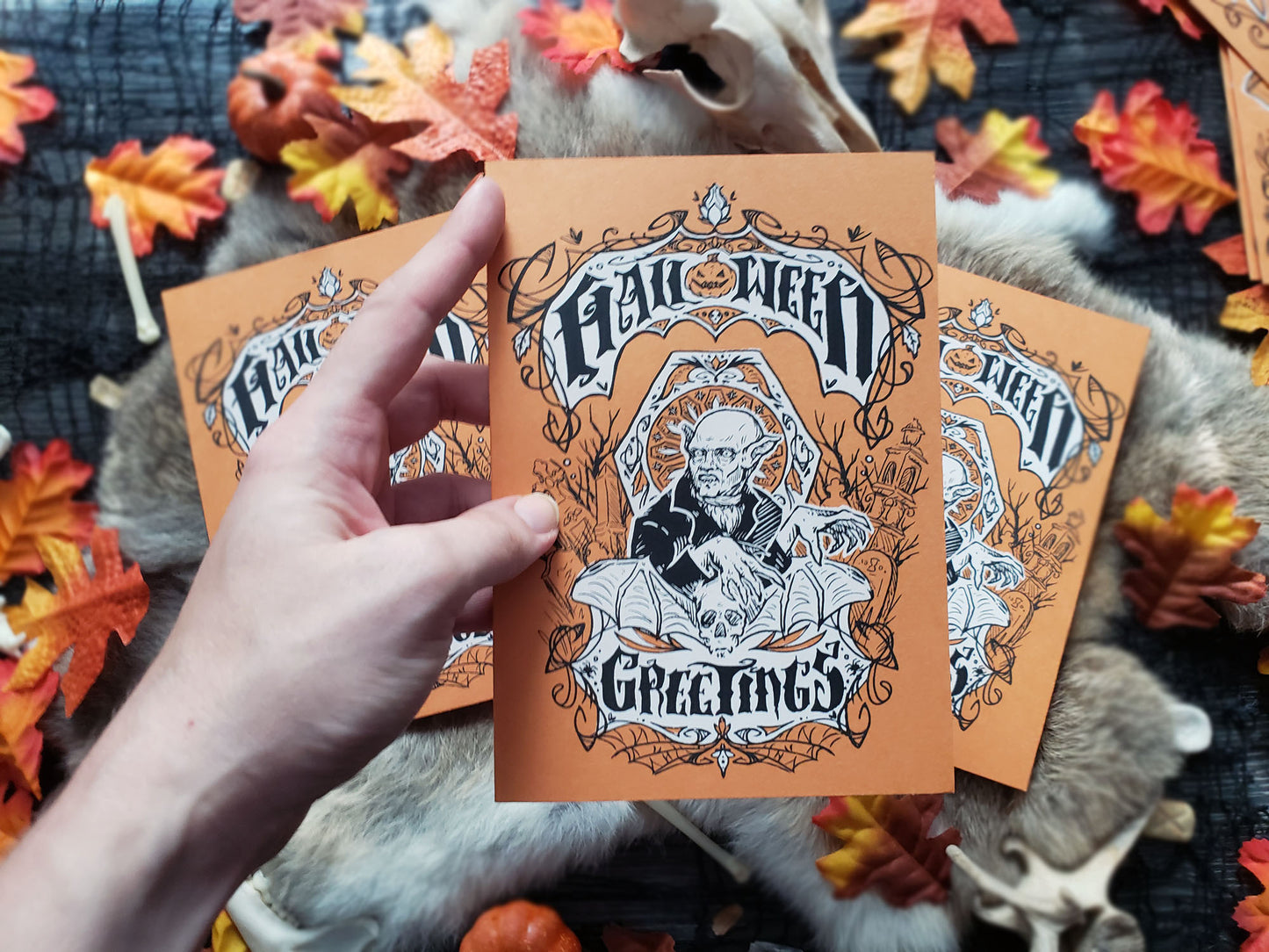 Nossie's Greetings! Halloween Greeting Cards