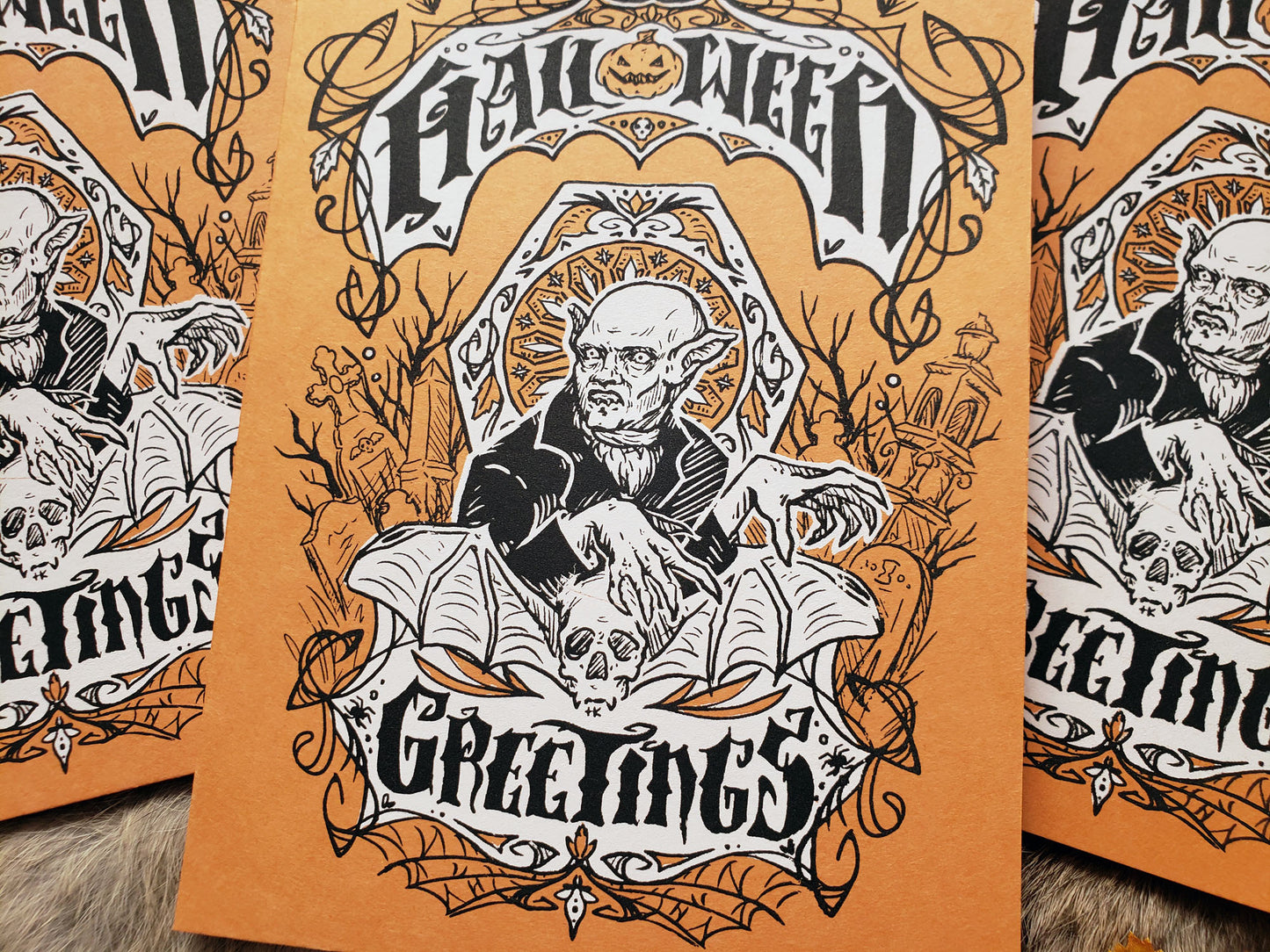 Nossie's Greetings! Halloween Greeting Cards