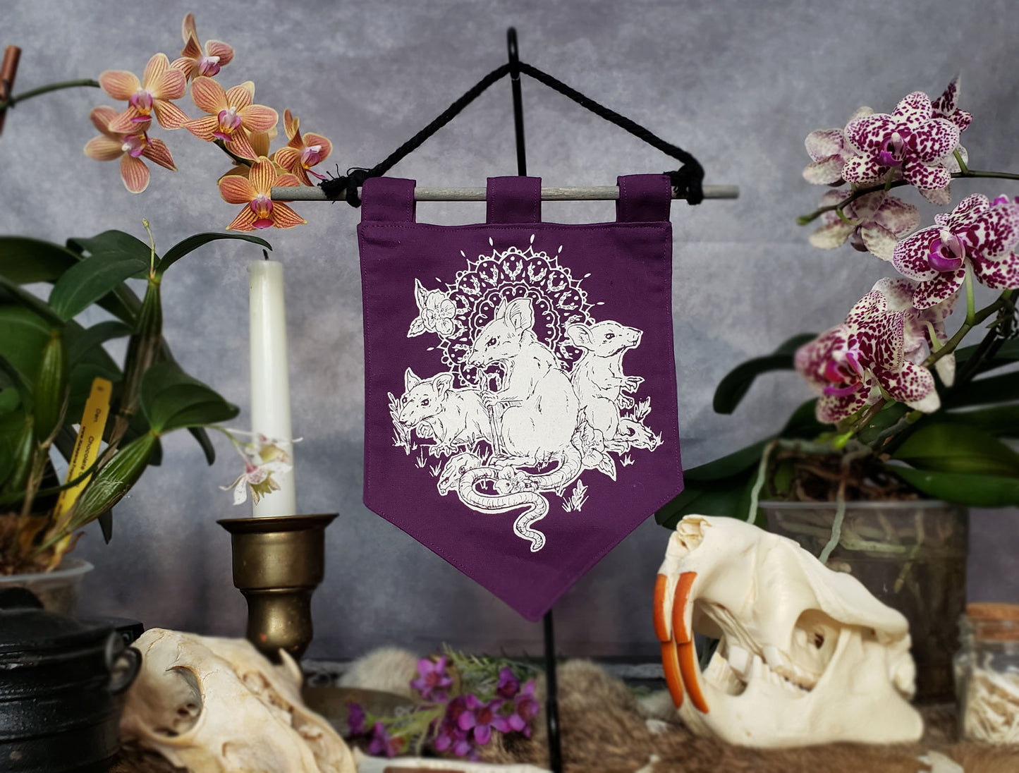 Rat Trio Bitty Banner