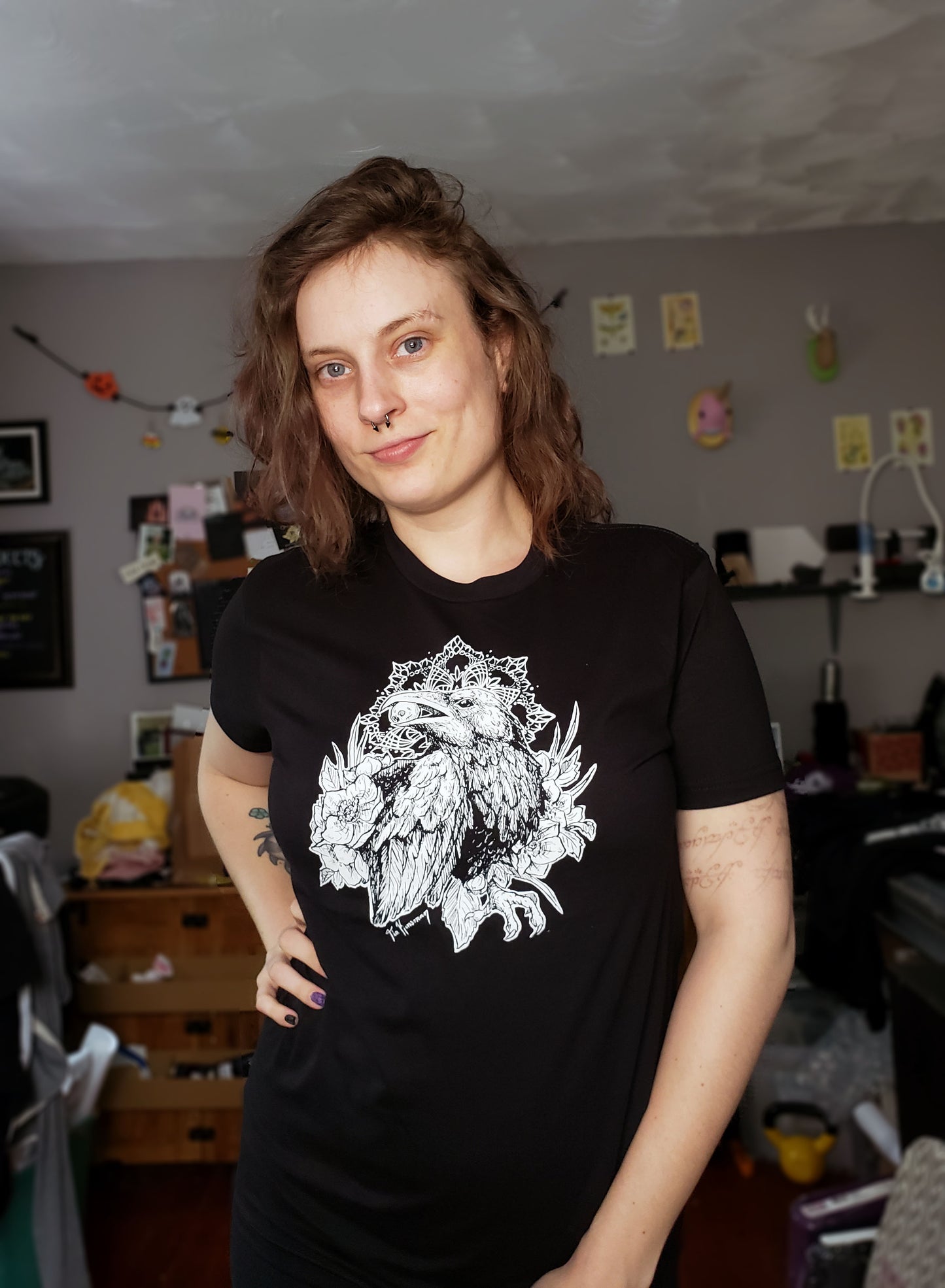 Raven Black Unisex Shirt