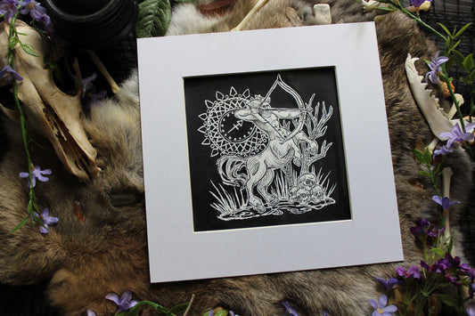 Sagittarius Original Drawing