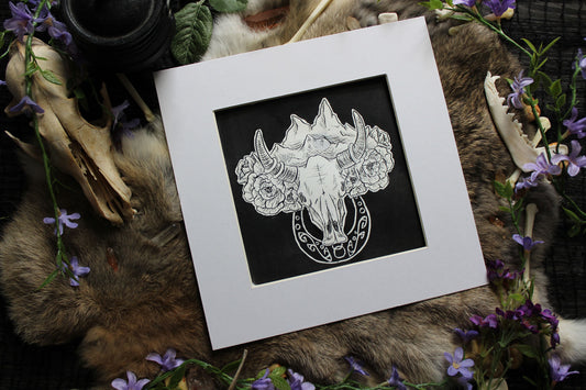 Taurus Original Drawing