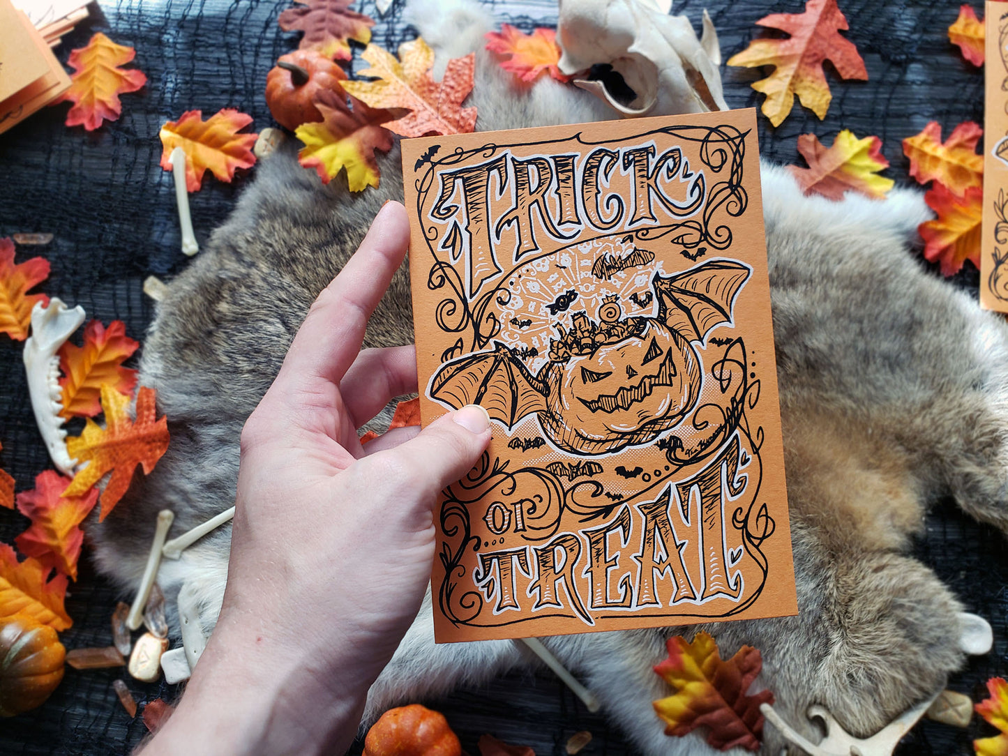 Full Set of Halloween Greeting Cards