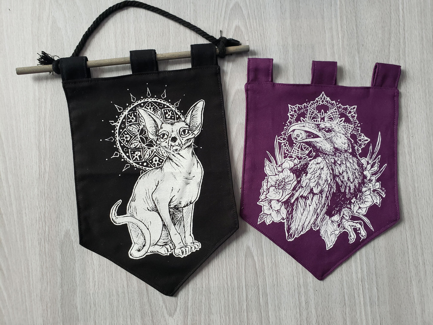 Raccoon Bitty Banner