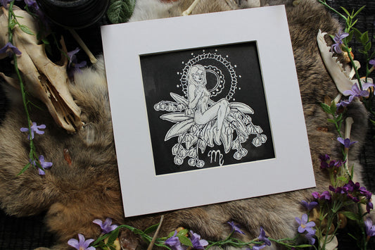 Virgo Original Drawing