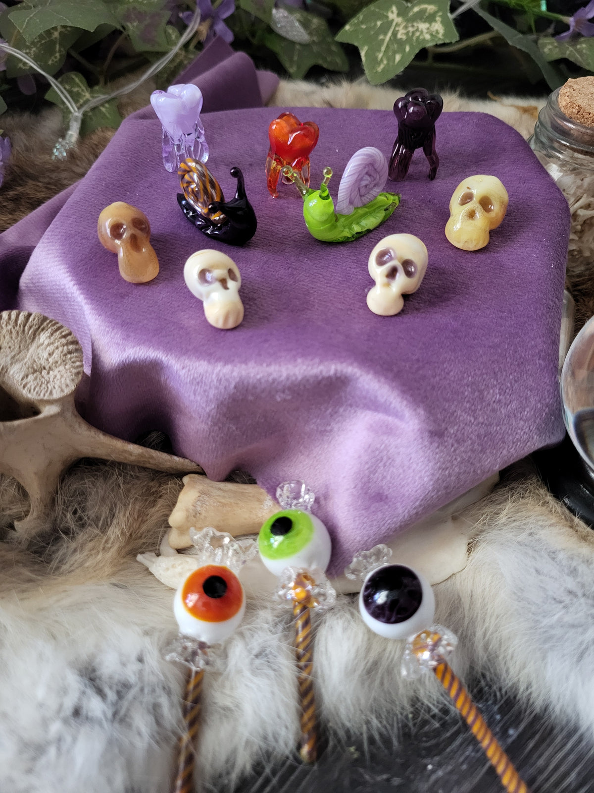 Tricky Halloween Glass Sweet Teeth