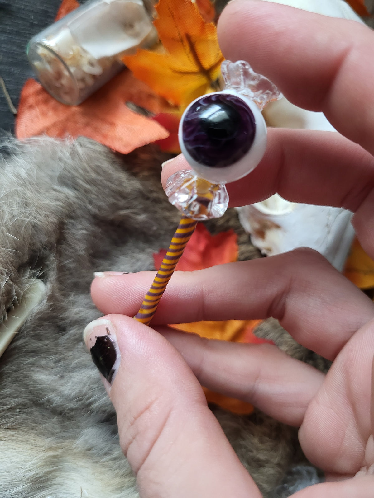 Tricky Halloween Glass Eye-Pops