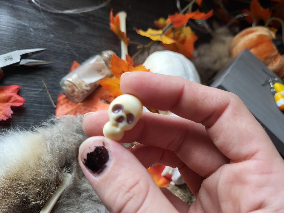 Tiny Glass Skulls