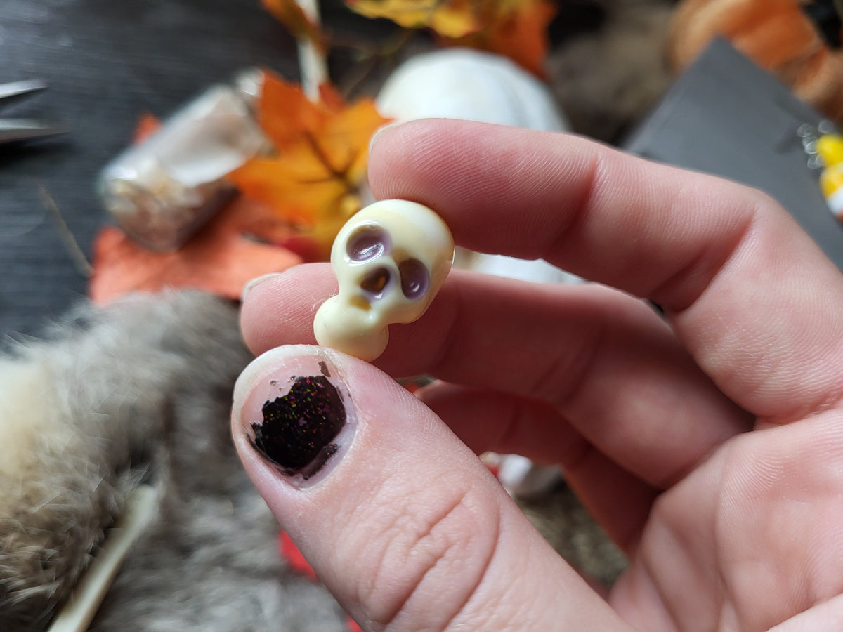 Tiny Glass Skulls