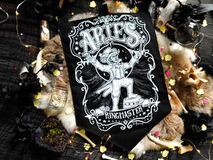 Aries Dark Zodiac Bigger Banner