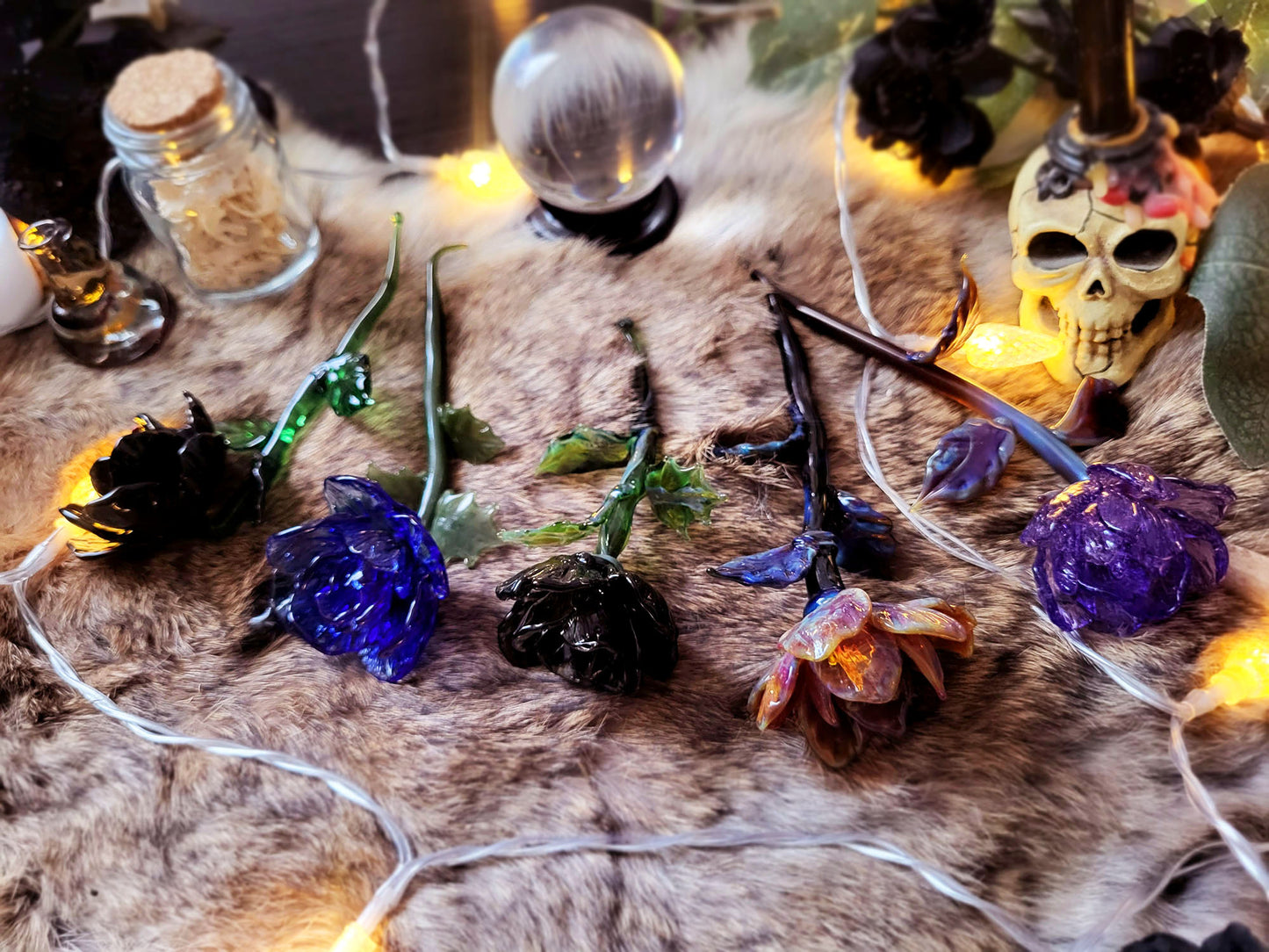 Eternal Love Glass Roses