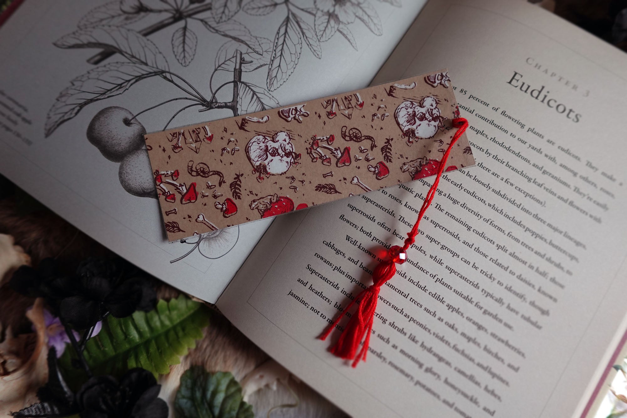 Goblin Garden Handmade Bookmark