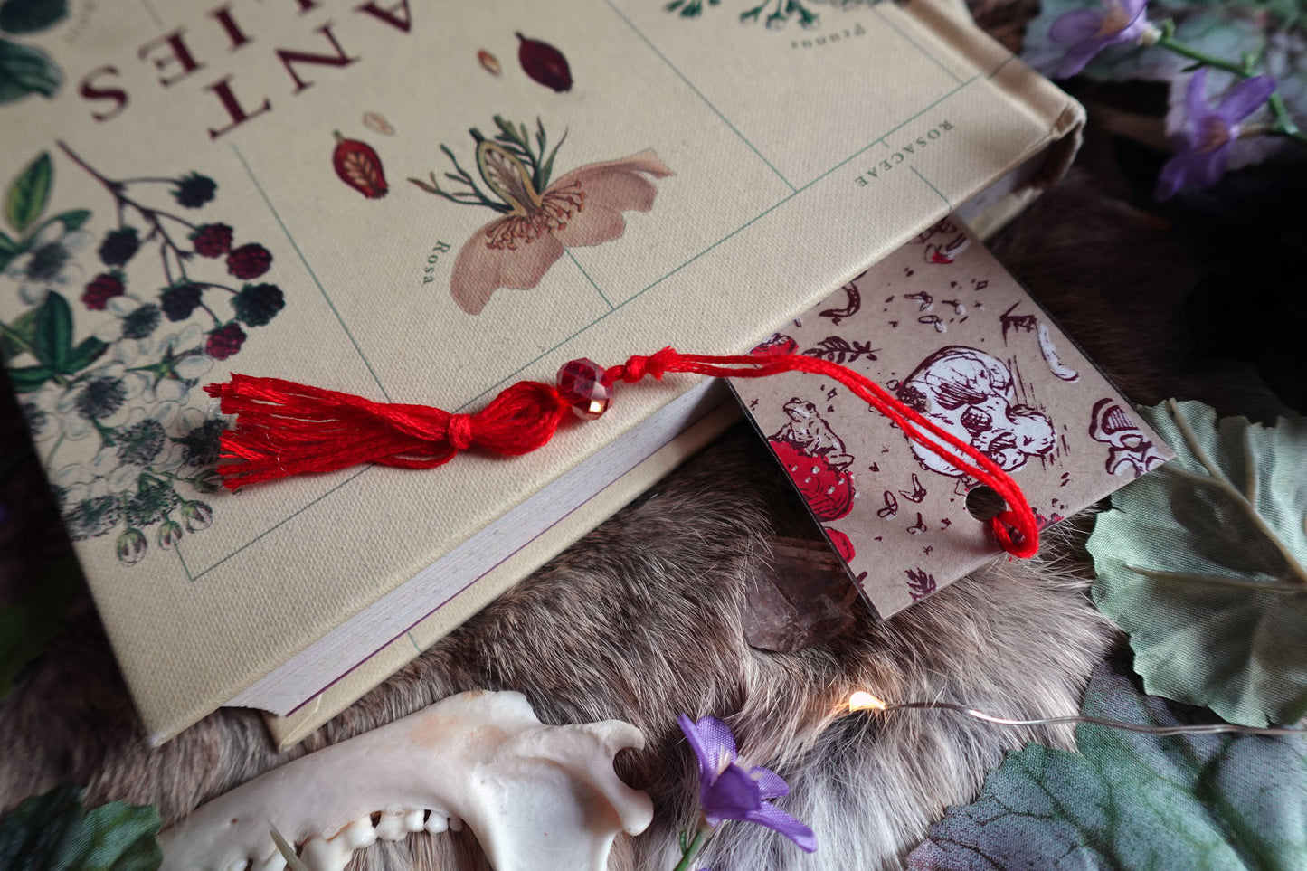 Goblin Garden Handmade Bookmark