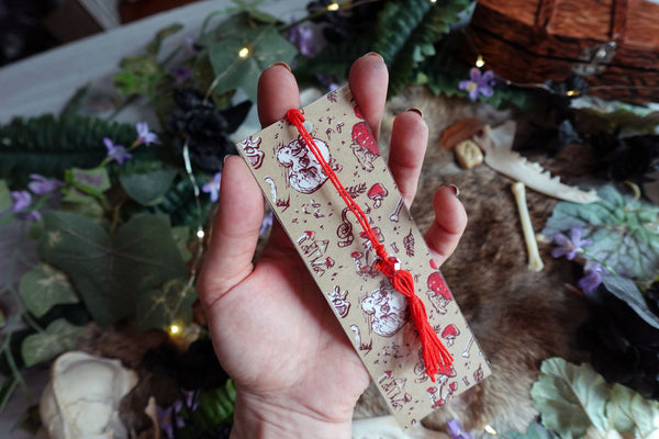 Goblin Garden Handmade Bookmark